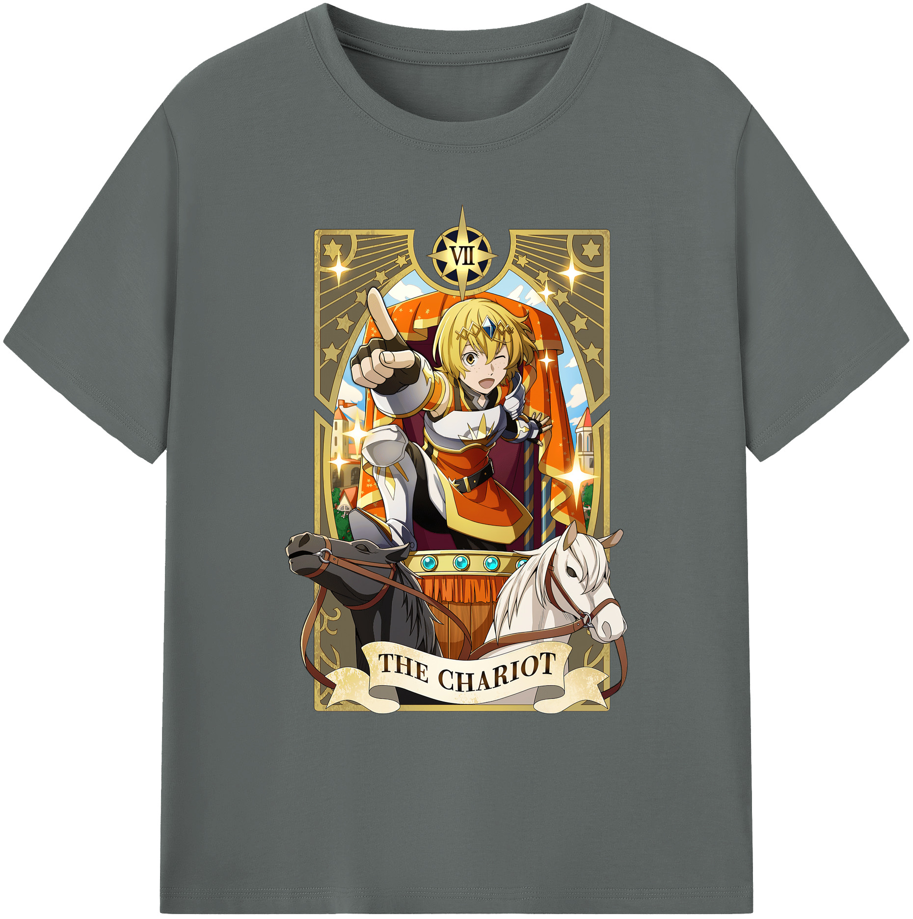 （画像用） 文豪ストレイドッグス Bungo Stray Dogs 綿100％ メンズ半袖Tシャツ｜肌触りやわらか＆通気性